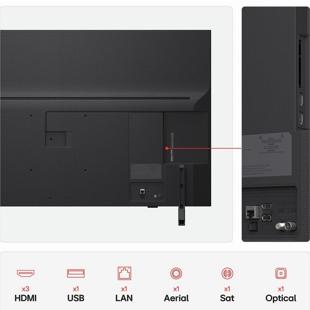 LG QNED AI 50" 4K HDR Smart TV | 50QNED82A6B.AEK