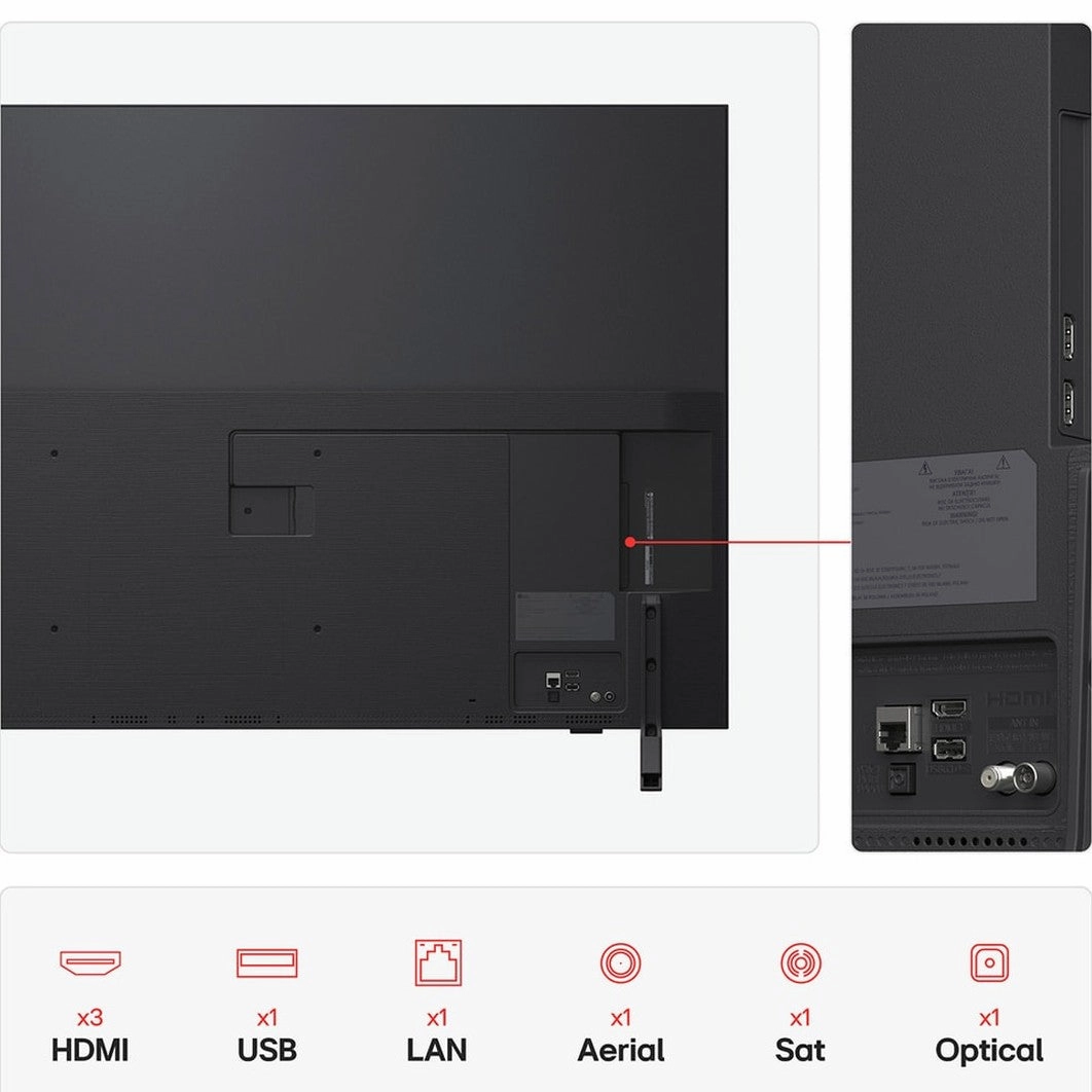 LG QNED AI 55" 4K HDR Smart TV | 55QNED82A6B.AEK