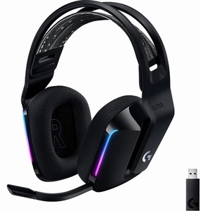 Logitech G733 LIGHTSPEED Wireless RGB Gaming Headset (4 Colors) noise cancelling headphones, bluetooth earbuds