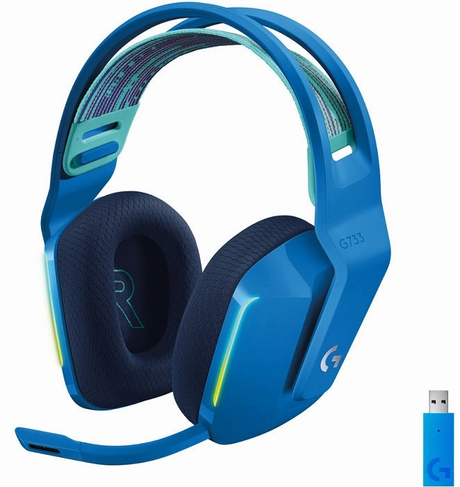 Logitech G733 LIGHTSPEED Wireless RGB Gaming Headset (4 Colors)