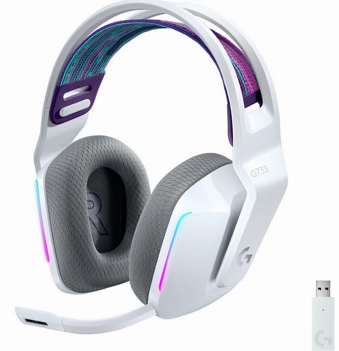 Logitech G733 LIGHTSPEED Wireless RGB Gaming Headset (4 Colors)