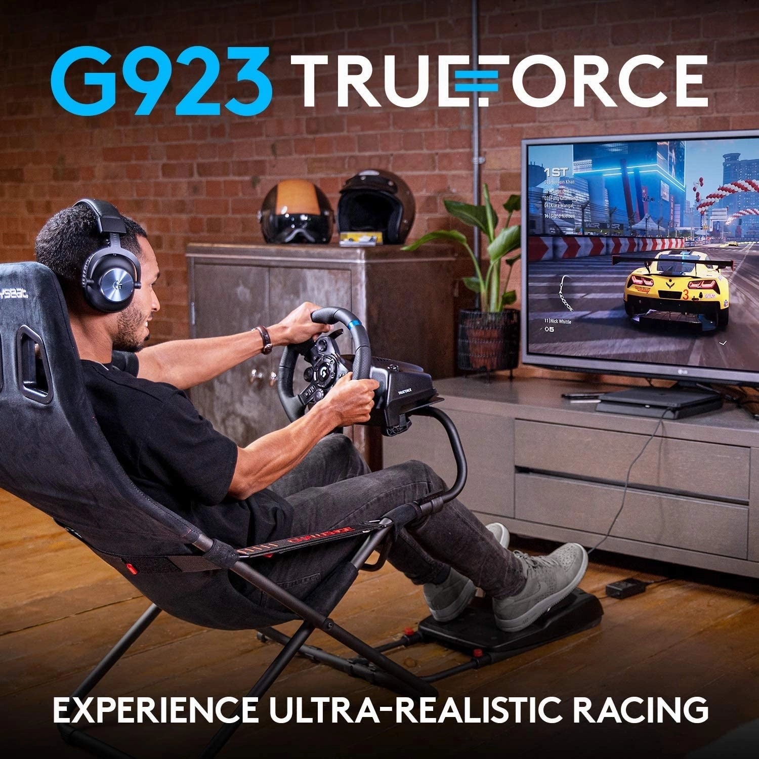 Logitech G923 Racing Wheel For Xbox & PC