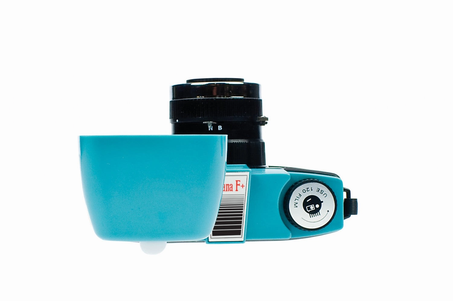 Lomography Diana F  Film Camera and Flash - Teal/Black