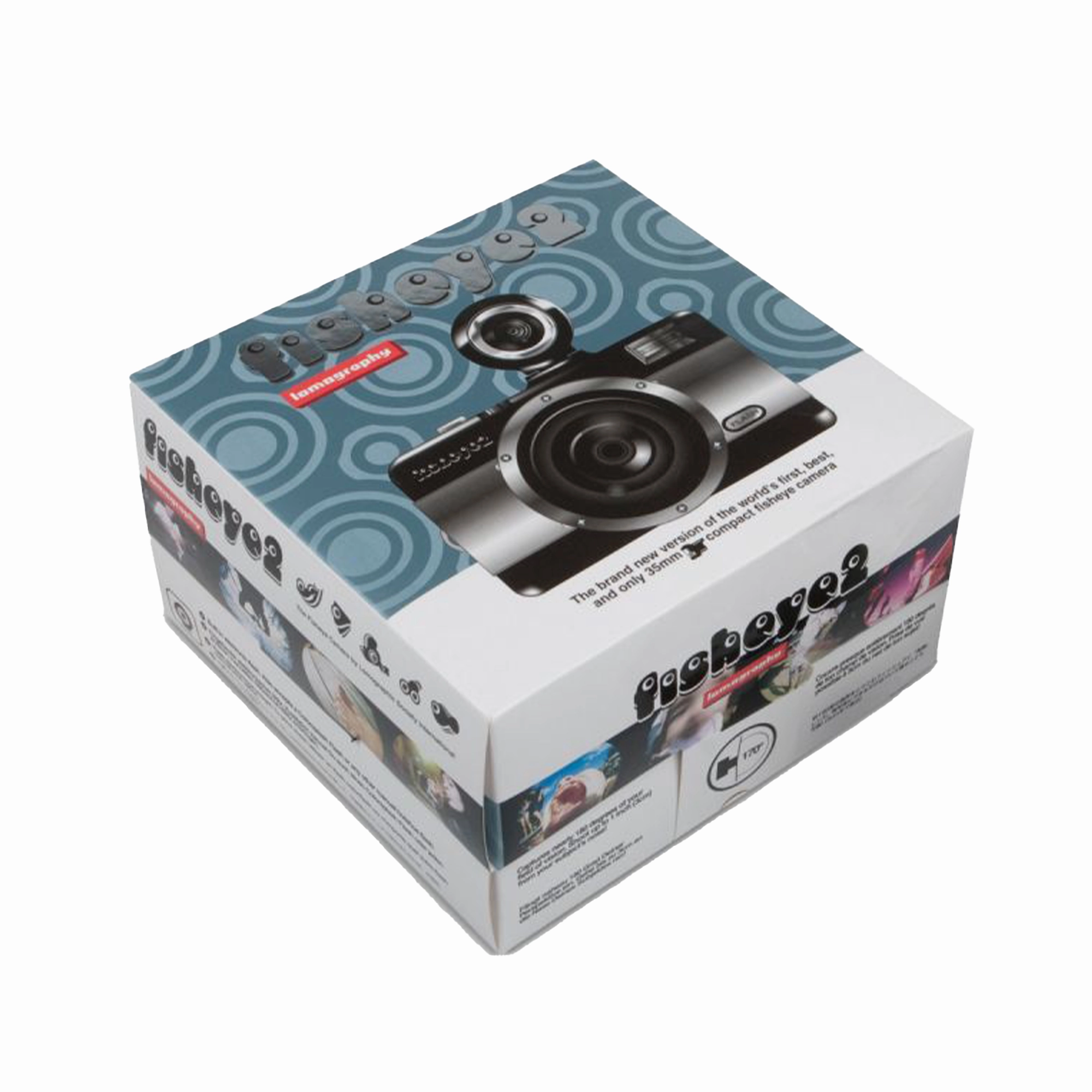 Lomography Fisheye No. 2 35mm Film Camera - Black & Silver
