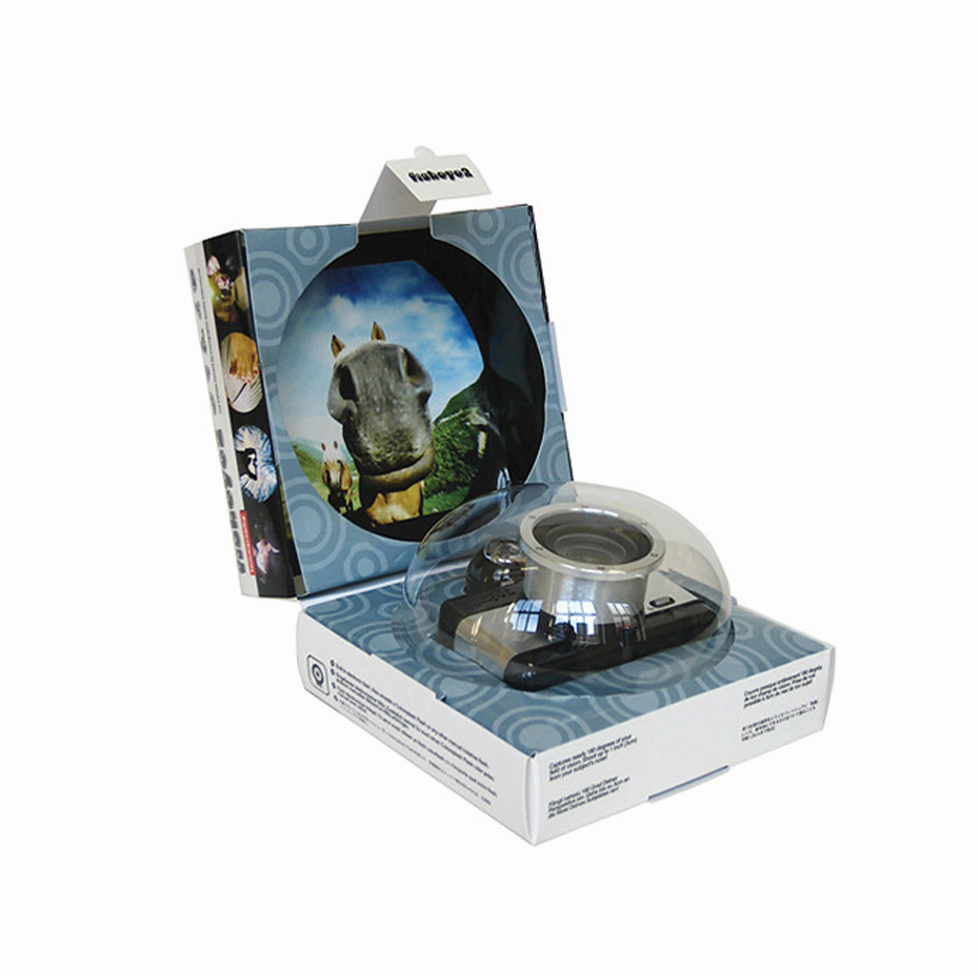 Lomography Fisheye No. 2 35mm Film Camera - Black & Silver