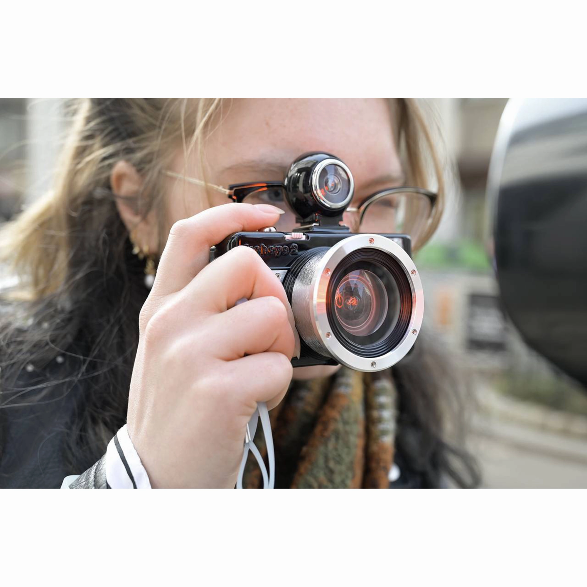 Lomography Fisheye No. 2 35mm Film Camera - Black & Silver