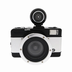 Lomography Fisheye No. 2 35mm Film Camera - Black & Silver mirrorless camera