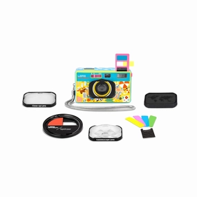 Lomography LomoApparat 21mm Wide-Angle 35mm Film Camera - Fluffy Omelet Edition mirrorless camera