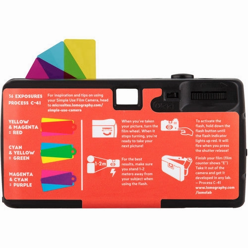 Lomography Simple Use Reloadable 35mm Film Camera - Color Negative 400
