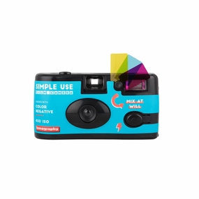Lomography Simple Use Reloadable 35mm Film Camera - Color Negative 400 mirrorless camera
