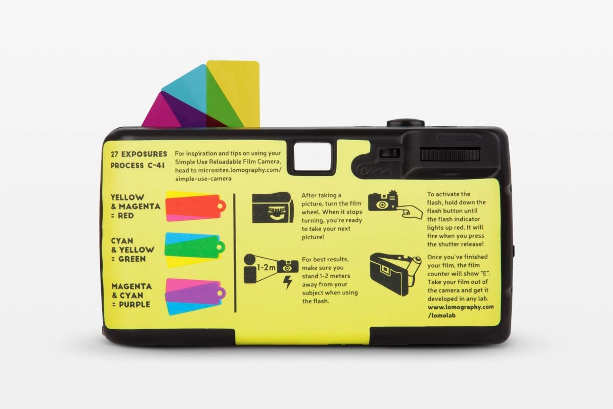Lomography Simple Use Reloadable 35mm Film Camera - LomoChrome Metropolis