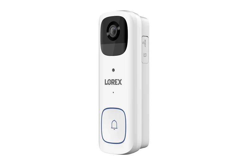 Lorex B463AJDB-E Wi-Fi 2K Smart Video Doorbell, Battery Operated