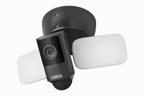 Lorex W452ASDB-E Wi-Fi 2K 4.0-MP Wired Floodlight Security Camera (Black)