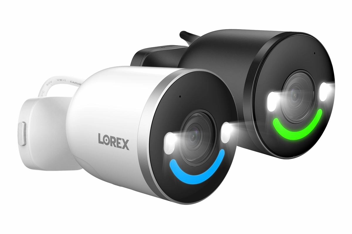 Lorex W881AAD-E 4K Indoor/Outdoor Wi-Fi Security Camera with Smart Security Lighting