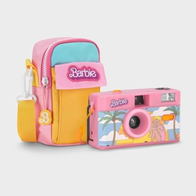 Malibu Barbie 35mm Film Camera & Bag canon