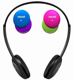 Maxell Action Kids Volume Limiting Headphones with Inline Mic noise cancelling headphones, bluetooth earbuds