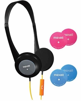 Maxell Kids Safe Volume Limiting Headphones (Multi-Packs Available) noise cancelling headphones, bluetooth earbuds