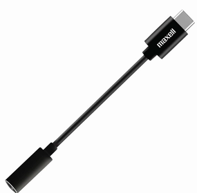 Maxell USB-C Headphone Adapter (Multi-Packs Available) (On Sale!) noise cancelling headphones, bluetooth earbuds