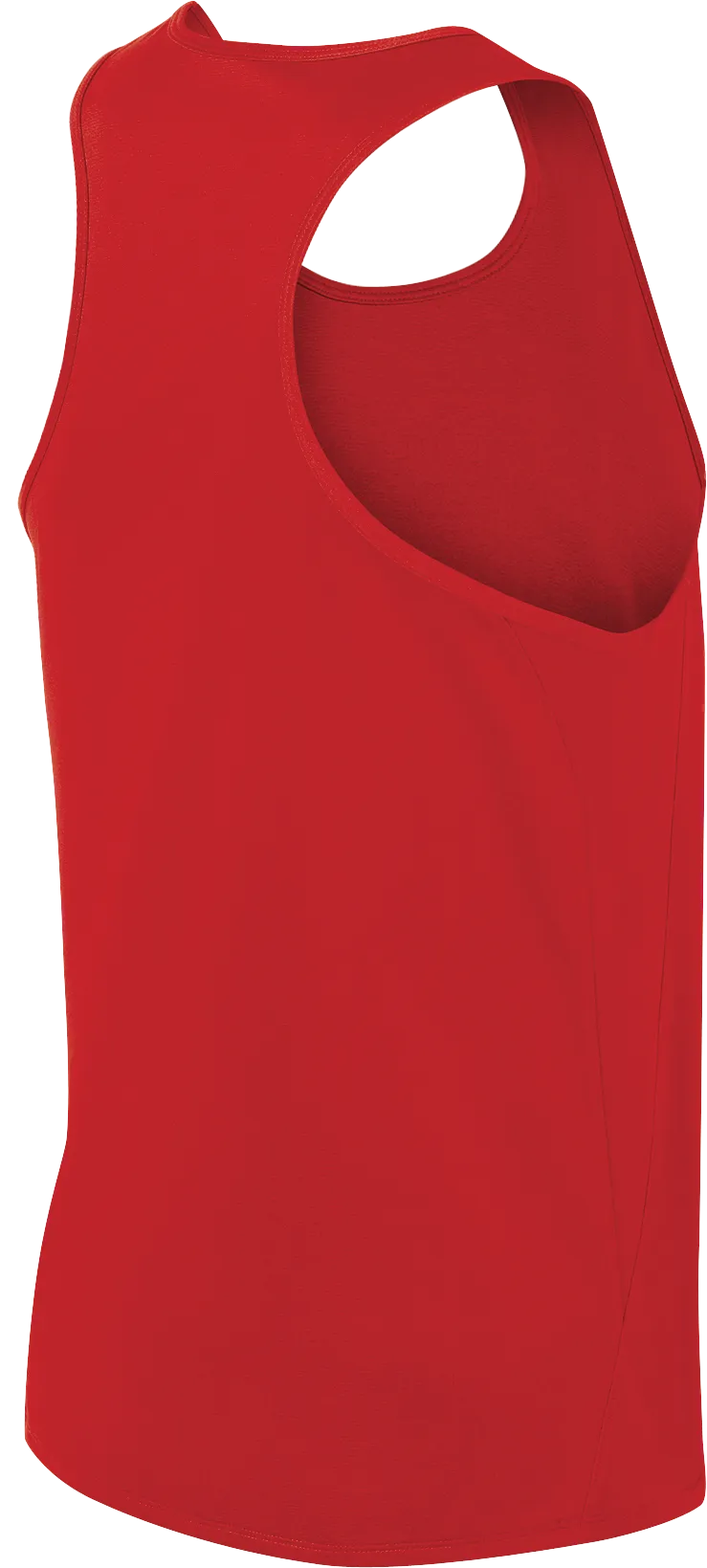 Mens Rival II Singlet - Classic Red asics Clothing