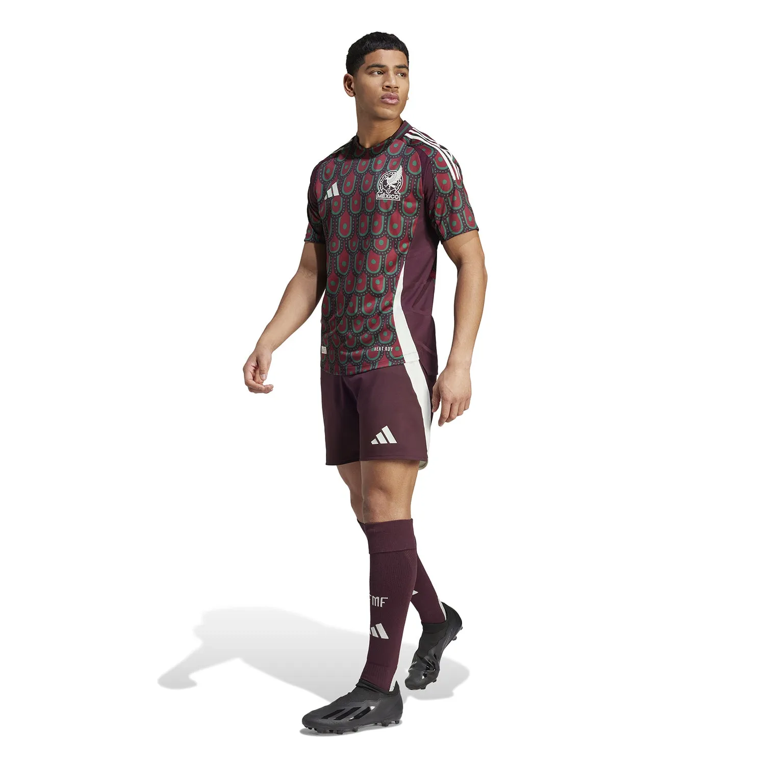 Mexico 24/25 Authentic Home Jersey - Mens Clothing_Adidas