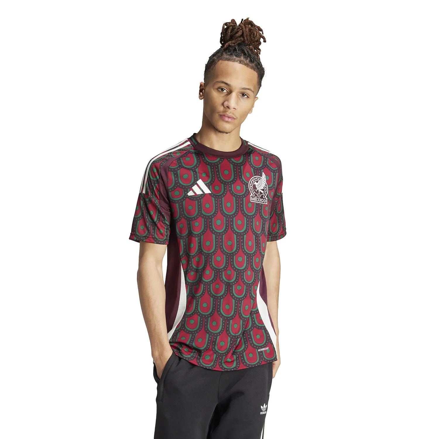 Mexico 24/25 Replica Home Jersey - Mens Clothing_Adidas