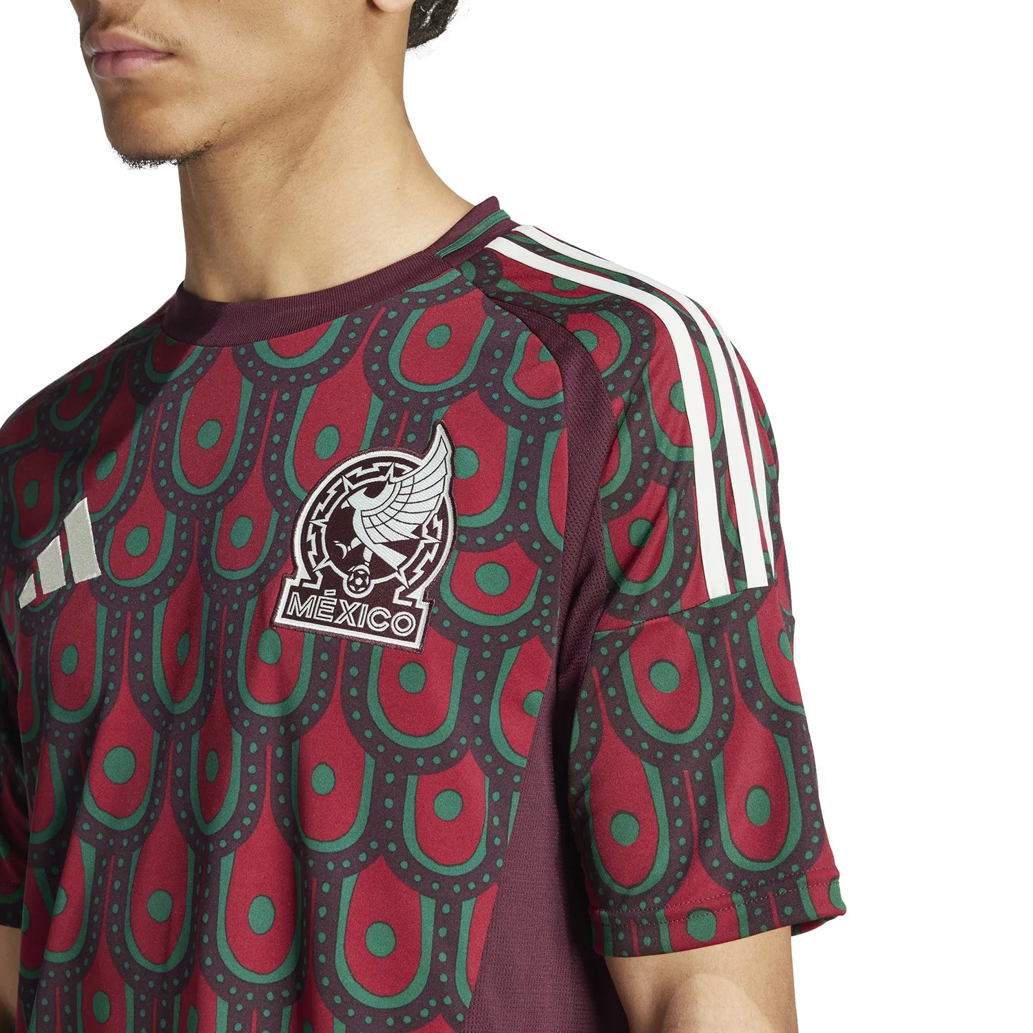 Mexico 24/25 Replica Home Jersey - Mens Clothing_Adidas