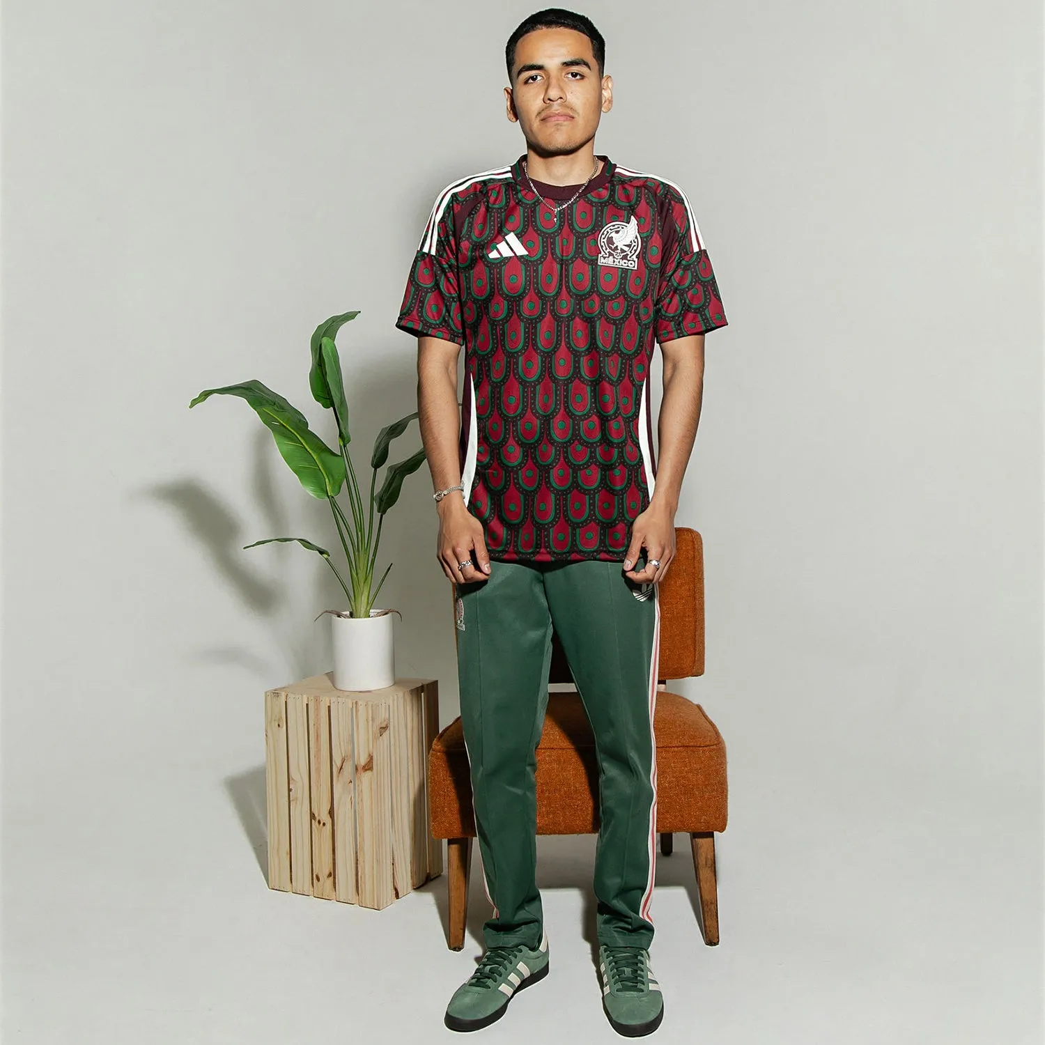 Mexico 24/25 Replica Home Jersey - Mens Clothing_Adidas