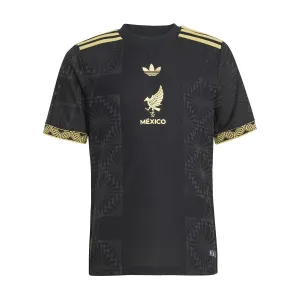 Mexico Black Gold Jersey - Youth Clothing_Adidas