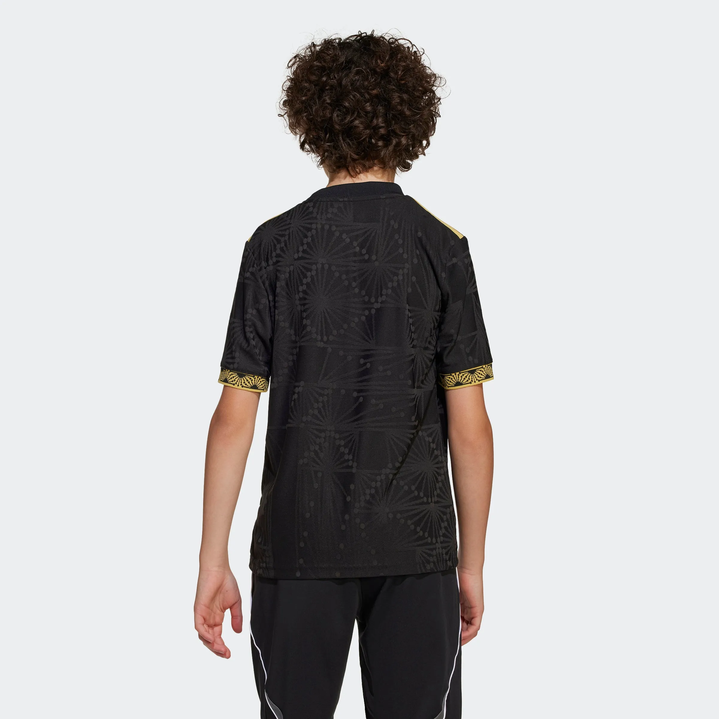 Mexico Black Gold Jersey - Youth Clothing_Adidas