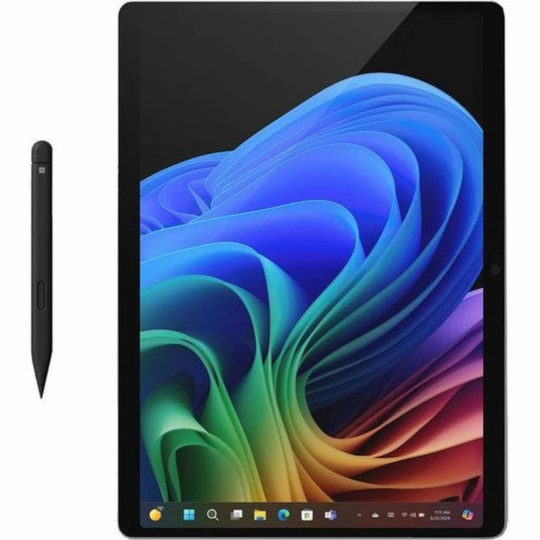 MICROSOFT 13" Surface Pro, Copilot  PC - Snapdragon X Plus, 256 GB SSD, Platinum | ZHX-00003