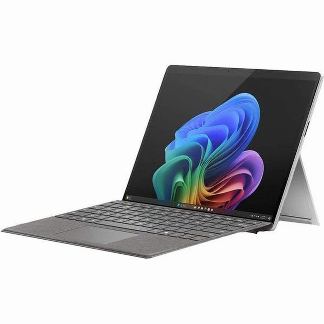 MICROSOFT 13" Surface Pro, Copilot  PC - Snapdragon X Plus, 256 GB SSD, Platinum | ZHX-00003