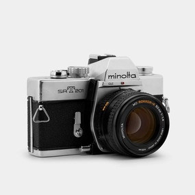 Minolta SRT 201 35mm SLR Film Camera canon