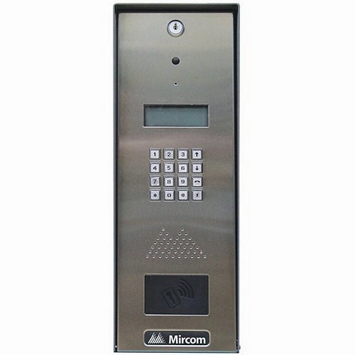 Mircom TX3-200-4U-C Slim Line Telephone Access System, Universal Enclosure, LCD Display