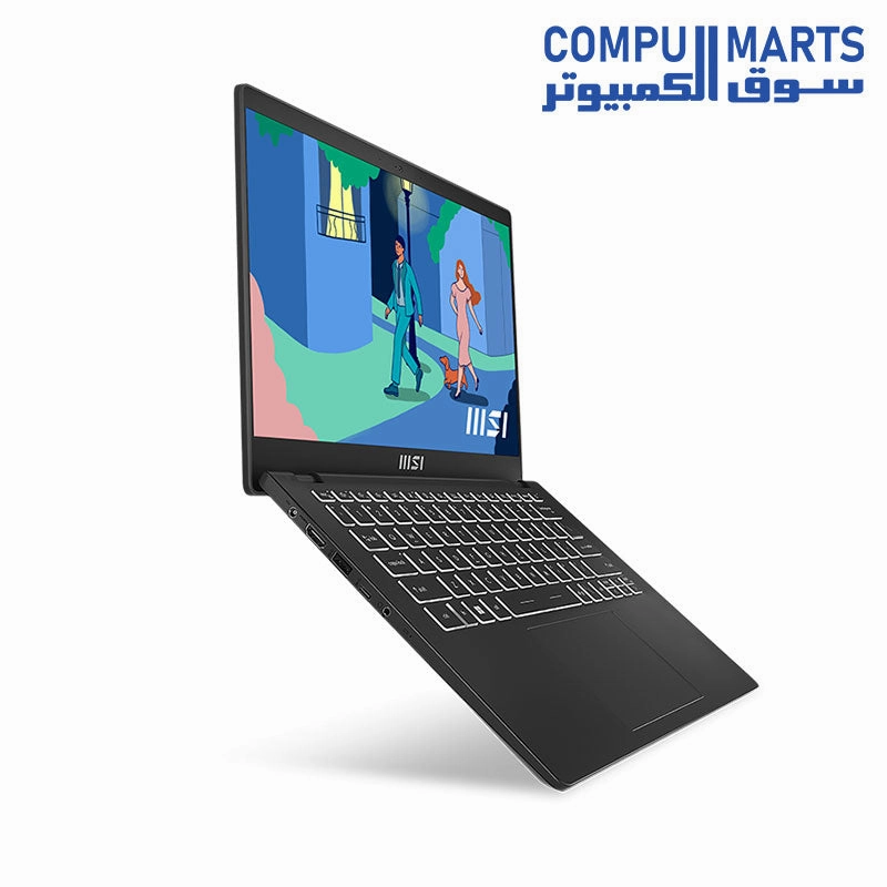Modern 14 C12M-032 14" FHD Ultra Thin Intel Core i5-1235U-Intel Iris  Graphic-8GB DDR4 3200MHz -512GB SSD-14" FHD IPS 60Hz -WIN 11