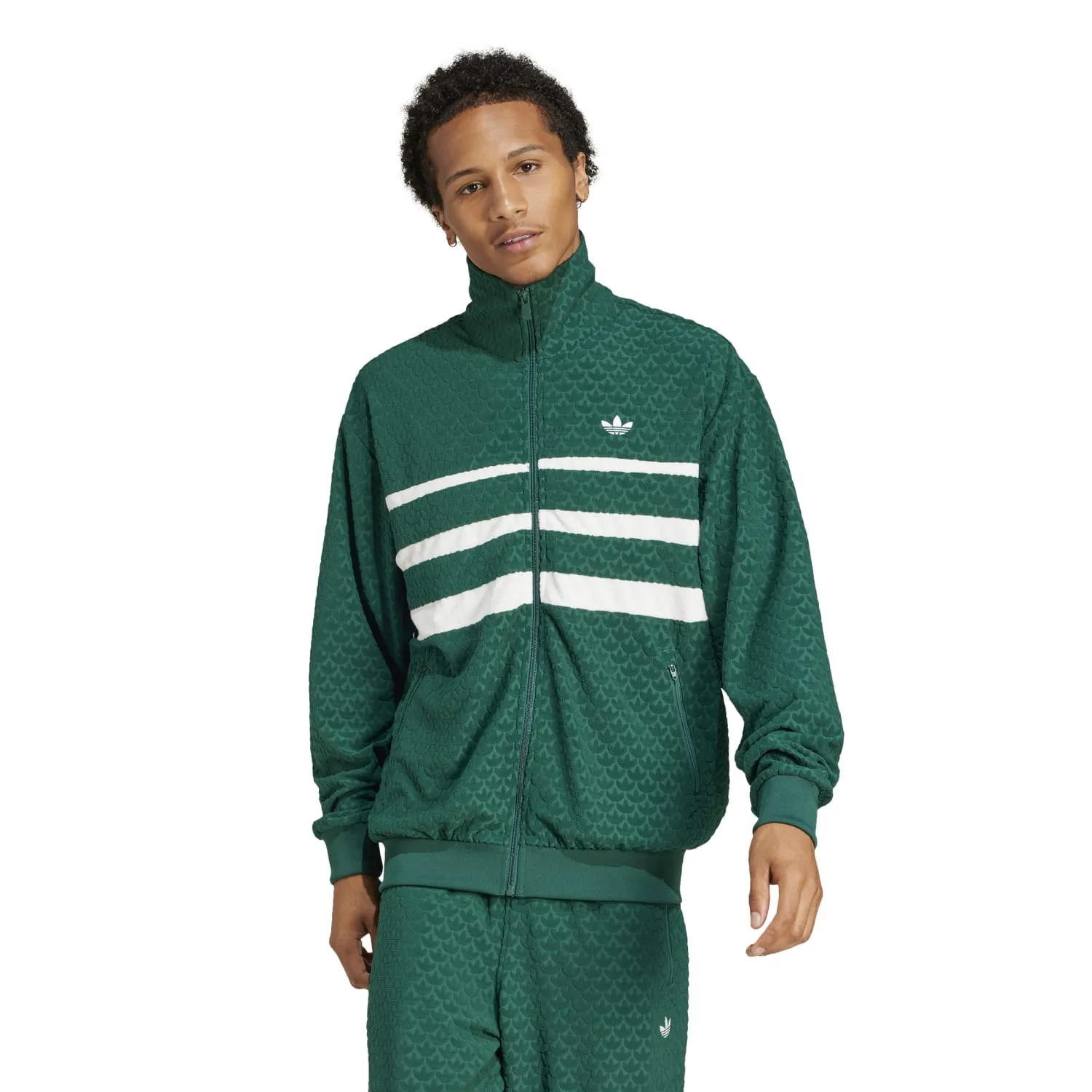 Monogram Track Jacket - Mens Clothing_Adidas