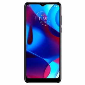 Motorola DMTN5013 Moto G Pure 6.5" 32GB 3GB RAM Deep Indigo LTE Prepaid Cricket Wireless Smartphone Cell Phone