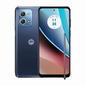 Motorola DMTN5020 Moto G Stylus 2023 6.5'' 128GB 4GB RAM 128GB Storage 4G LTE Cricket Wireless Prepaid Smartphone, Blue Cell Phone