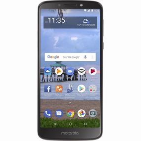 Motorola E5 Smartphone WFMMTXT1920DGP5, 5.7 Screen Size 16GB Dark Grey, Walmart Family Mobile Cell Phone