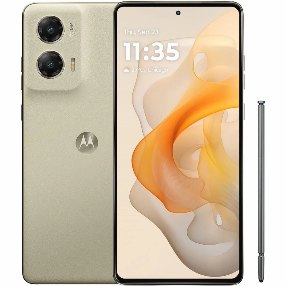 Motorola Moto G Stylus 5G 2024 6.7" Display 8/128GB Memory AT&T Smartphone, Caramel Cell Phone