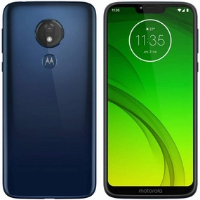 Motorola MOTXT19556 Moto G7 Power 32GB Bluetooth Single SIM Camera Smartphone, Marine Blue (Verizon) Cell Phone