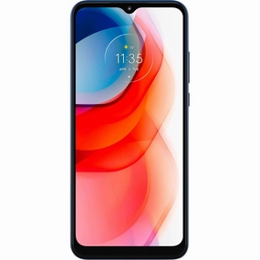 Motorola MOTXT20932PP Moto G Play (2021) 32GB Memory (VZW) Verizon Prepaid Misty Blue Cell Phone