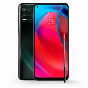 Motorola MOXT2131ANB Stylus 5G 6.8" 128GB Storage 4GB RAM Emerald LTE Boost Mobile Prepaid Smartphone Cell Phone