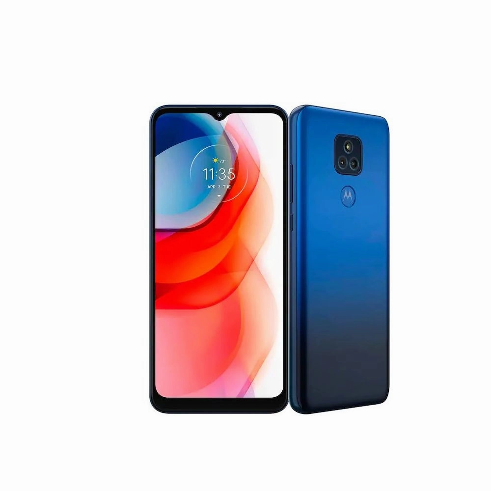 Motorola PAL60003US Moto G Play (2021) 32GB 3GB RAM T-Mobile Android Smartphone, Misty Blue