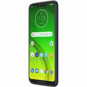 Motorola SMA205UZKAU Moto G7 6.2" HD Power with Alexa Push-to-Talk - - 32 GB - Marine Blue - Verizon, AT&T, T-Mobile Cell Phone