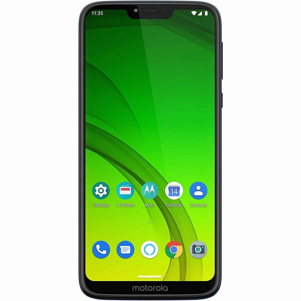 Motorola SMA205UZKAU Moto G7 6.2" HD Power with Alexa Push-to-Talk - - 32 GB - Marine Blue - Verizon, AT&T, T-Mobile