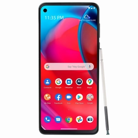 Motorola STMTXT2131DCPWP Moto G Stylus 5G 128GB Black Prepaid Straight Talk Smartphone Cell Phone