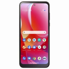 Motorola STMTXT2165DCPWP Moto G 50MP 4G Power 64GB 6.5'' HD Straight Talk Black Android 11 Prepaid Smartphone Cell Phone