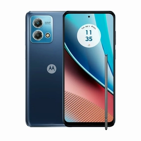 Motorola TFMTXT2317DCP Moto G Stylus 6.5'' 4G LTE 4GB RAM 64GB Storage 2.6 GHz Processor Speed Tracfone Prepaid Smartphone, Blue Cell Phone