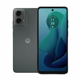 Motorola TFMTXT2417DCPWP Moto G 5G (2024) 4/64GB Memory Tracfone Prepaid Smartphone, Gray Cell Phone