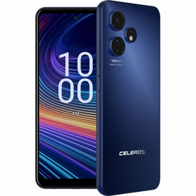 Motorola U695DS Celero5G  7'' 5G 8GB RAM 256GB Storage 2.5 GHz Processor Speed Boost Mobile Prepaid Smartphone, Blue Cell Phone